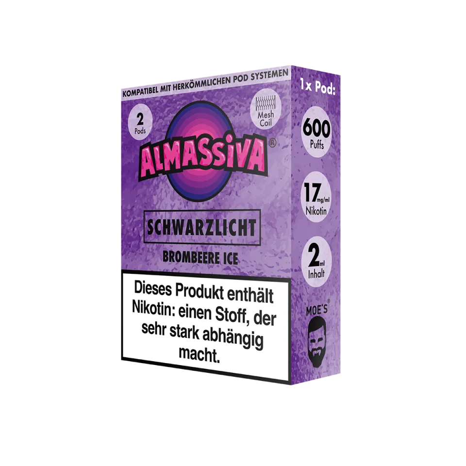 Al Massiva Prefilled Pod Schwarzlicht 17mg