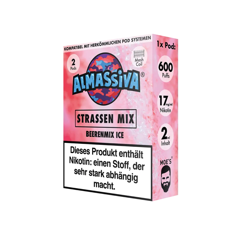 Al Massiva Prefilled Pod Strassen Mix 17mg