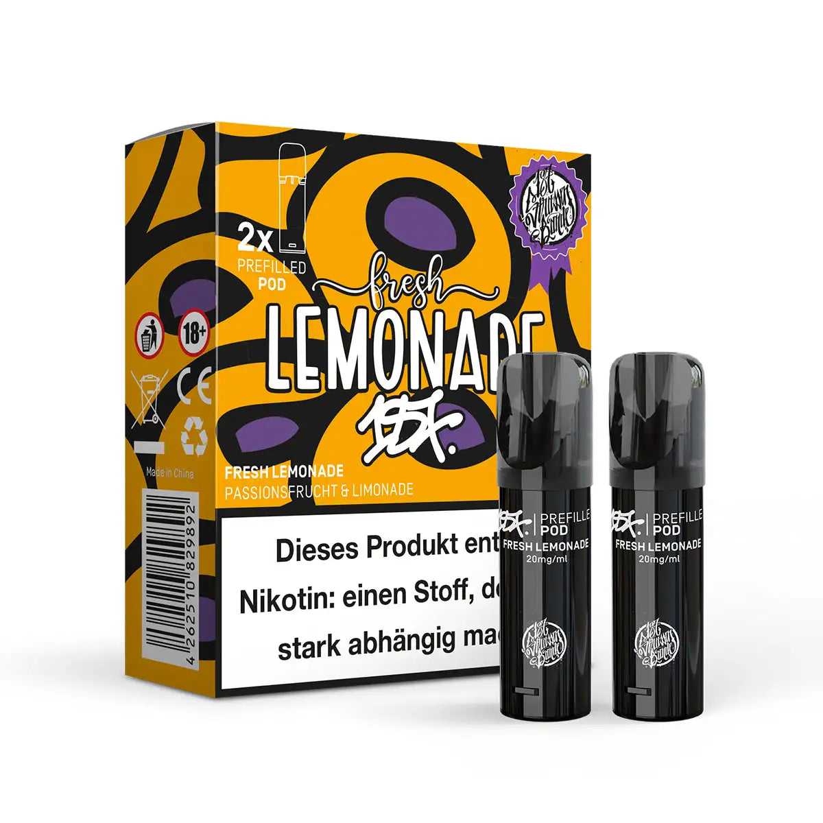 187 Prefilled Pod 2er Pack Fresh Lemonade 20mg