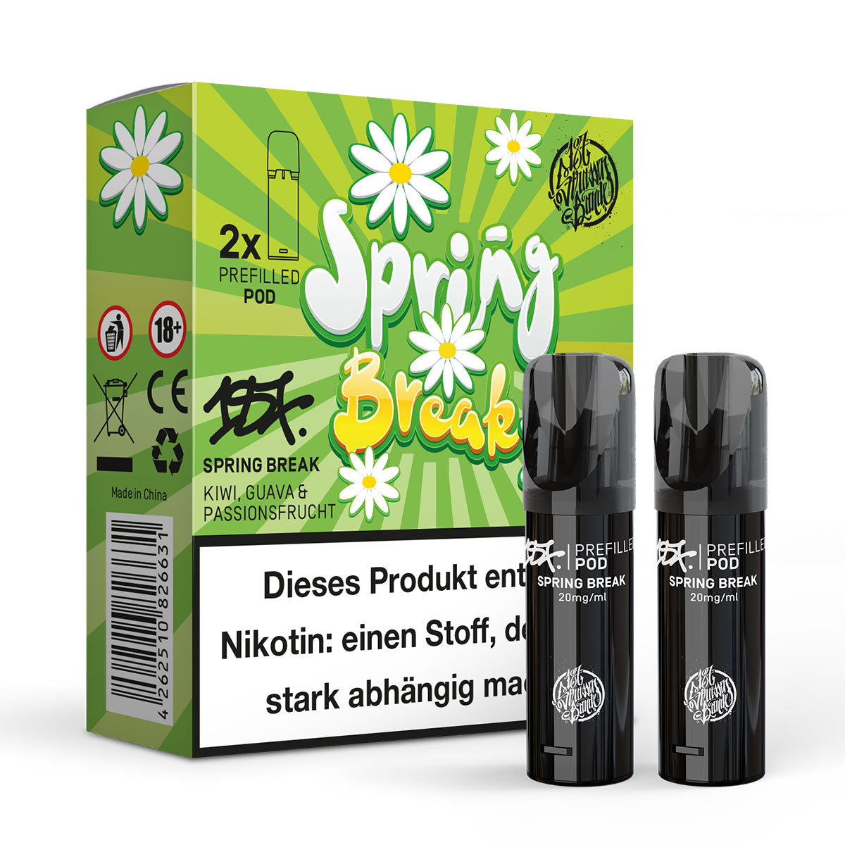 187 Prefilled Pod 2er Pack Spring Break 20mg