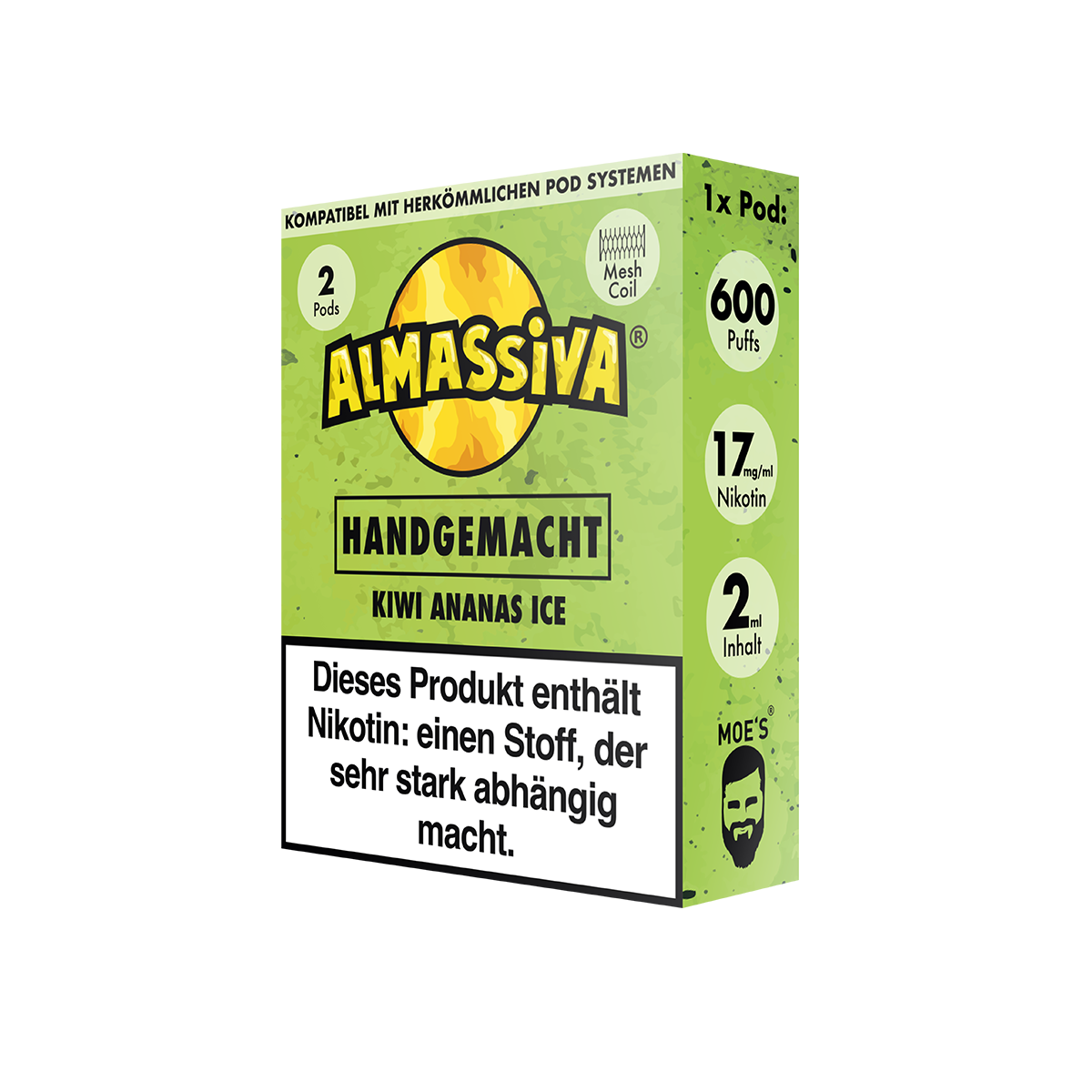 Al Massiva Prefilled Pod Handgemacht 17mg