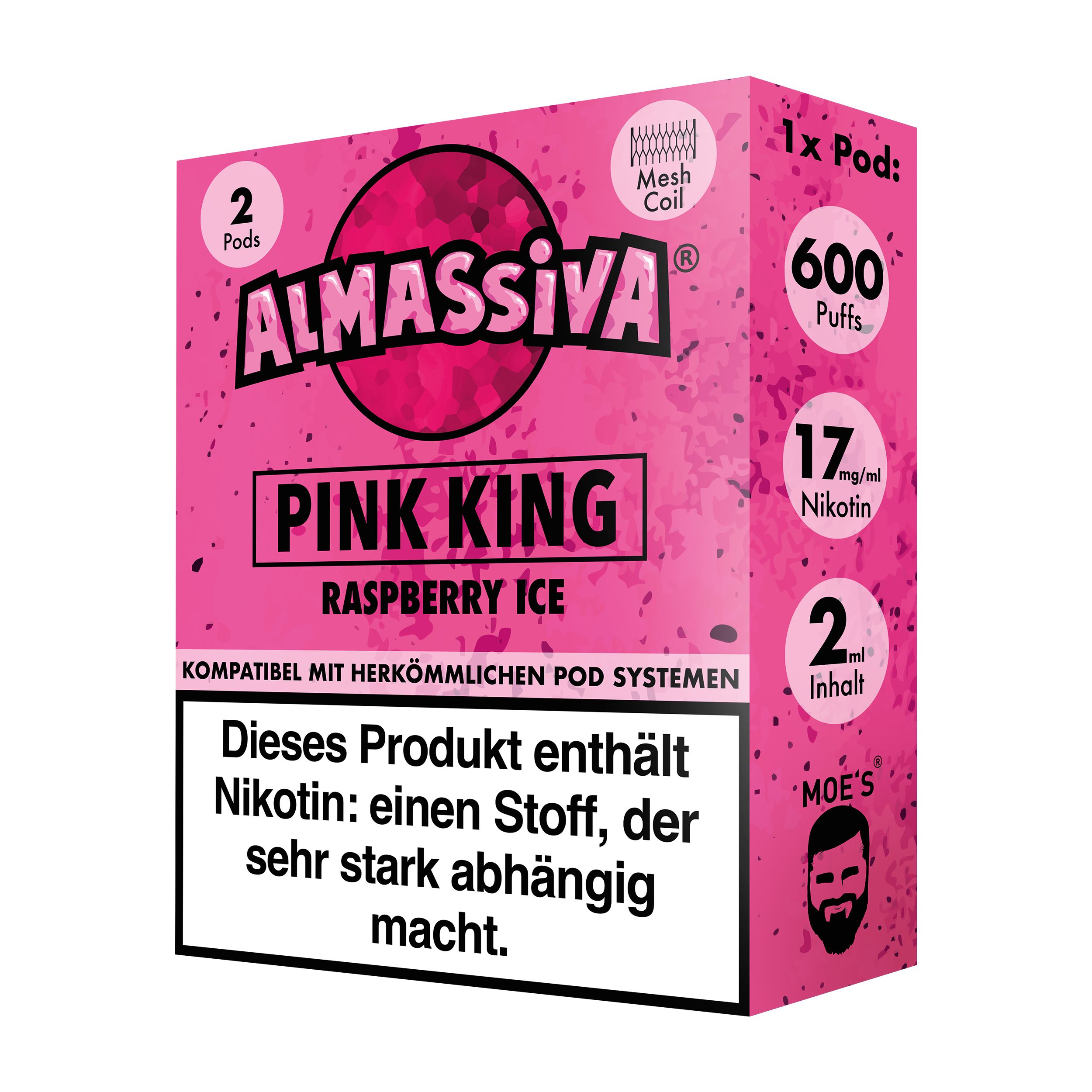 Al Massiva Prefilled Pod Pink King 17mg