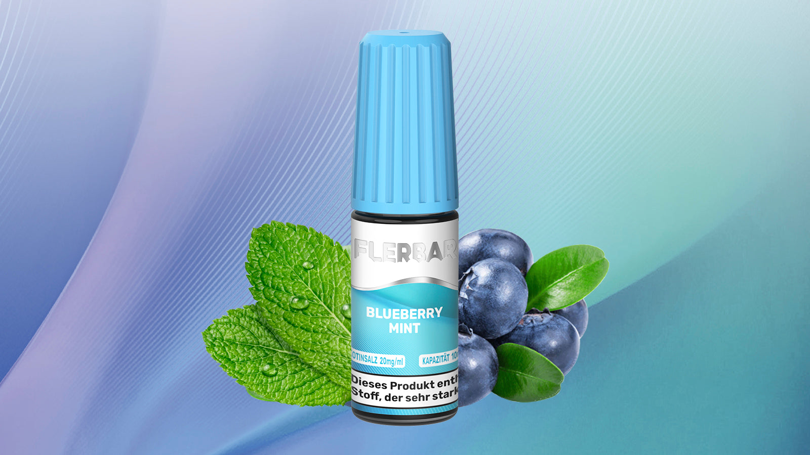 Flerbar Liquid 20mg Blueberry Mint
