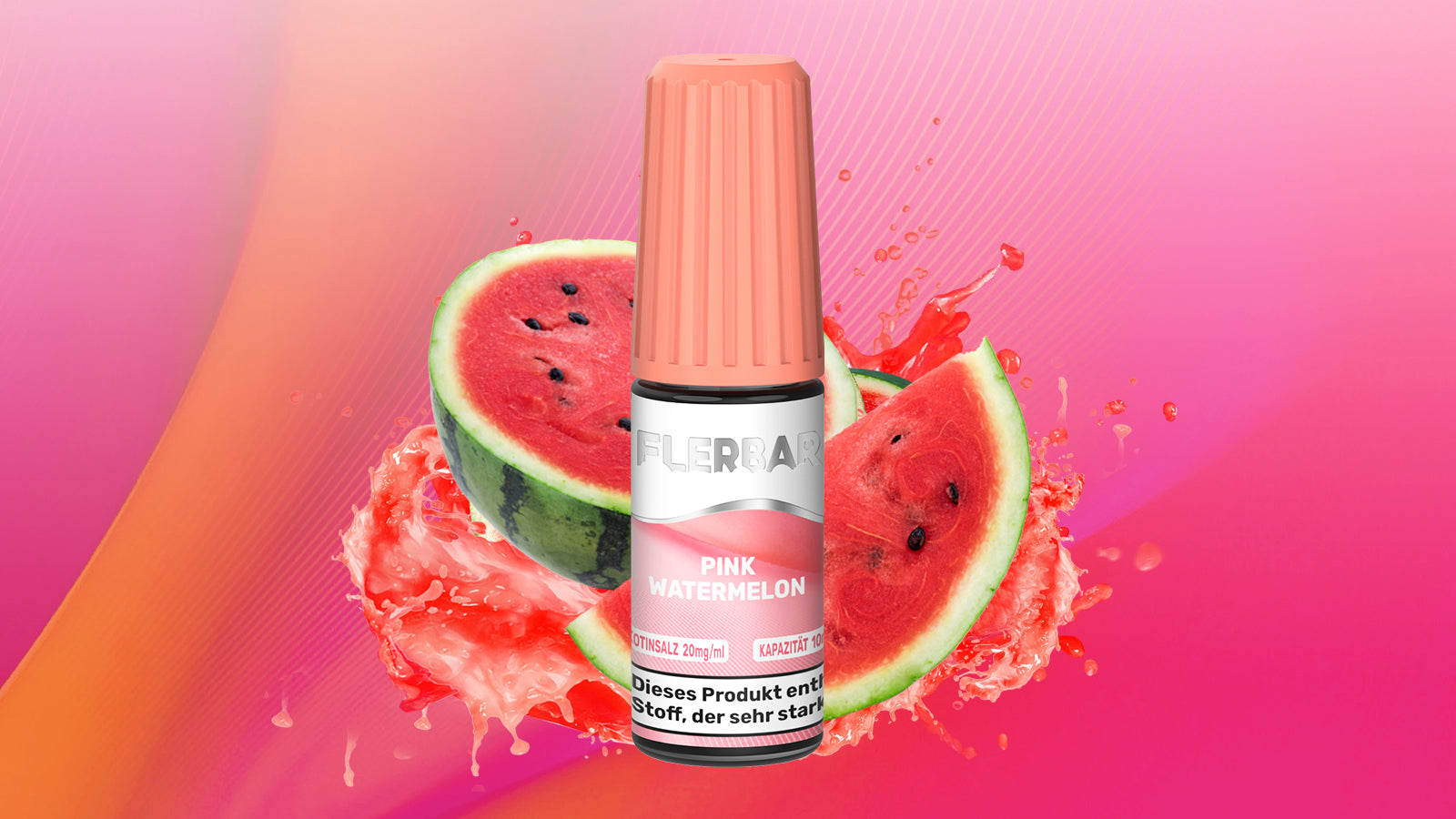 Flerbar Liquid 20mg Pink Watermelon