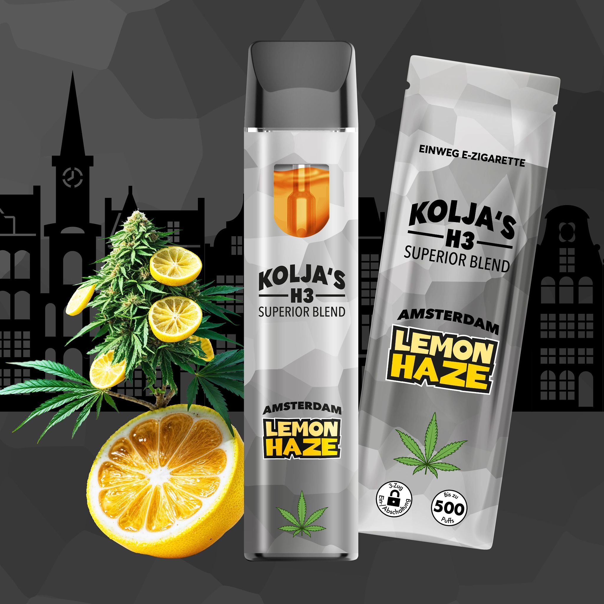 KOLJA H3 Superior Blend Amsterdam Lemon Haze