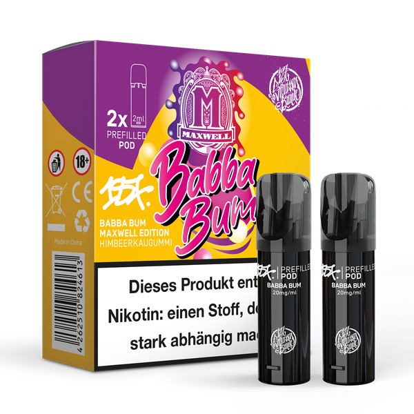 187 Prefilled Pod 2er Pack Babba Bum 20mg