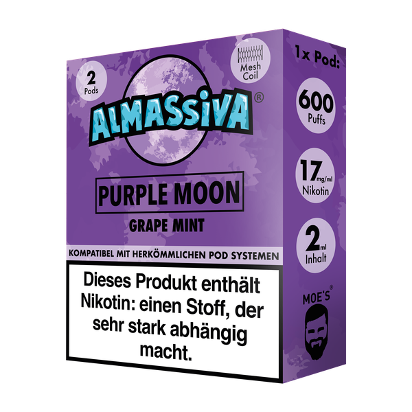 Al Massiva Prefilled Pod Purple Moon 17mg