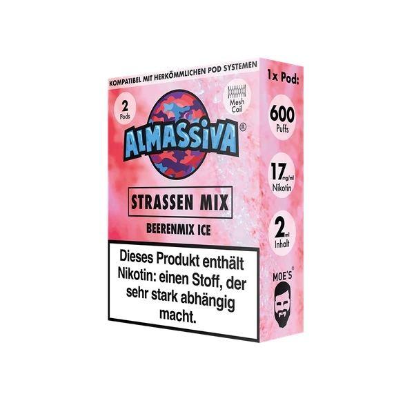 Al Massiva Prefilled Pod Strassen Mix 17mg