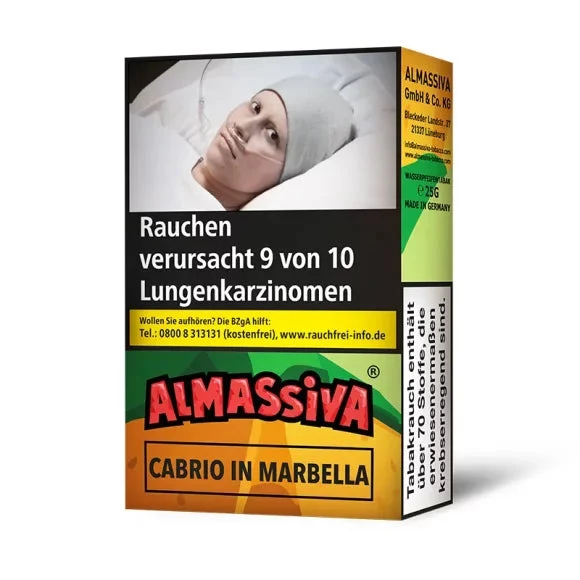 Al Massiva Tabak 25g Cabrio in Marbella