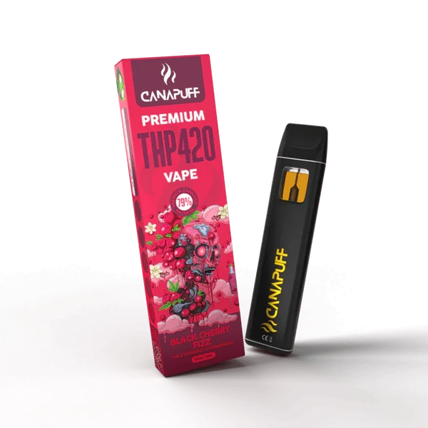 CANAPUFF 79% Vape THP420 1ml Black Cherry Fizz