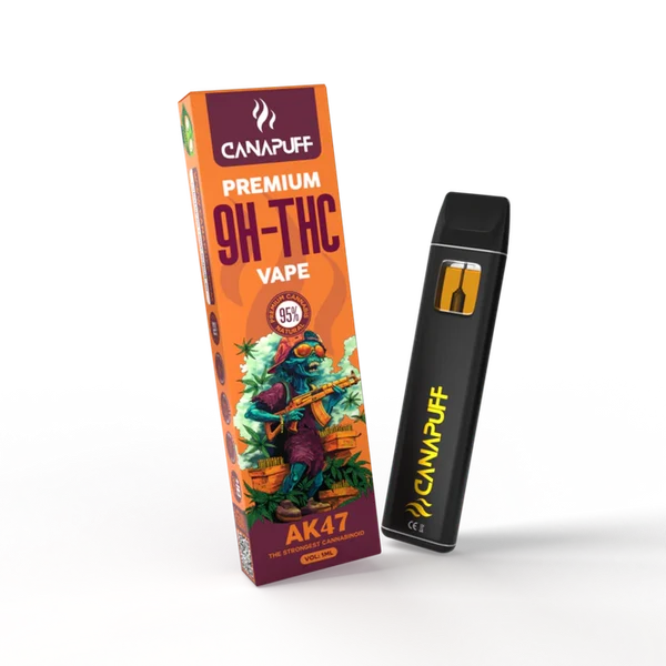 CANAPUFF 95% Vape 9H-THC 1ml AK47