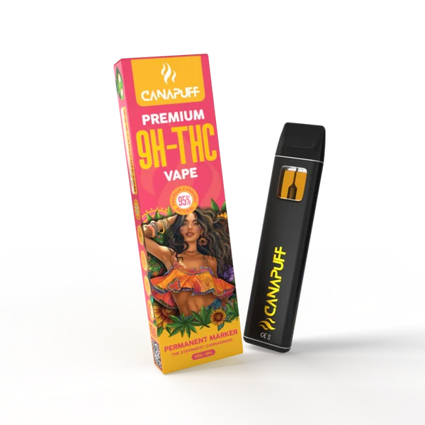 CANAPUFF 95% Vape 9H-THC 1ml Permanent Marker