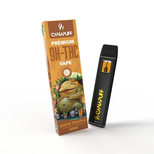 CANAPUFF 95% Vape 9H-THC 1ml White Truffle