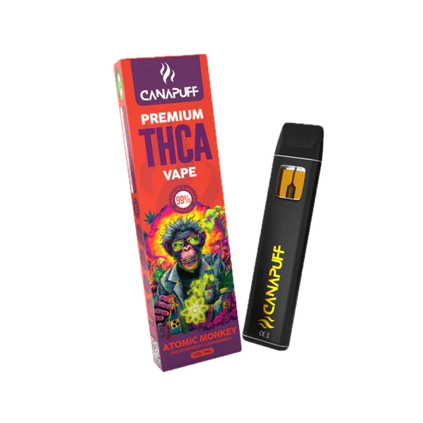 CANAPUFF 99% Vape THCA 1ml Atomic Monkey