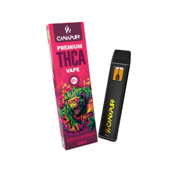 CANAPUFF 99% Vape THCA 1ml Jungle Monkey