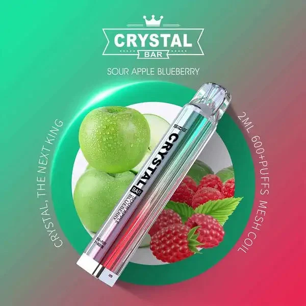 Crystal Bar 600 Blueberry Cherry Cranberry 20mg