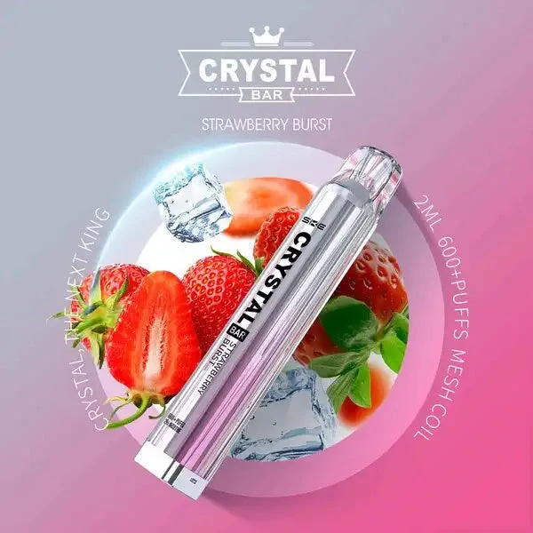 Crystal Bar 600 Strawberry Burst 20mg