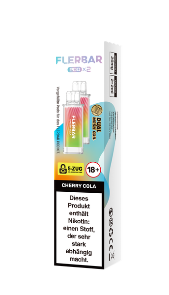 Flerbar Prefilled Pod Cherry Cola 20mg 600