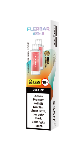 Flerbar Prefilled Pod Cola Ice 20mg 600