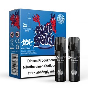 187 Prefilled Pod 2er Pack Blue Devil 20mg Bild 1