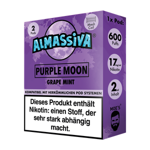 Al Massiva Prefilled Pod Purple Moon 17mg Bild 1