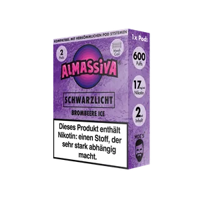 Al Massiva Prefilled Pod Schwarzlicht 17mg Bild 1