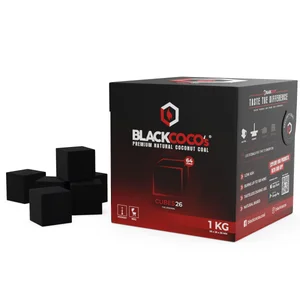 Black Coco's Cubes26 Naturkohle 1kg Bild 1