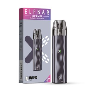 Elfbar ELFX Mini Refillable Kit Grey Bild 4