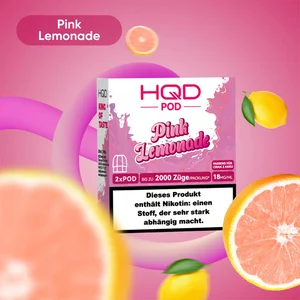 HQD Cirak 2 Pod Pink Lemonade 18mg 1200 Bild 1